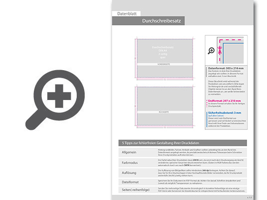 Product Bild durchschreibes__tze_din_a4_quer__5-fach__1_1-farbig